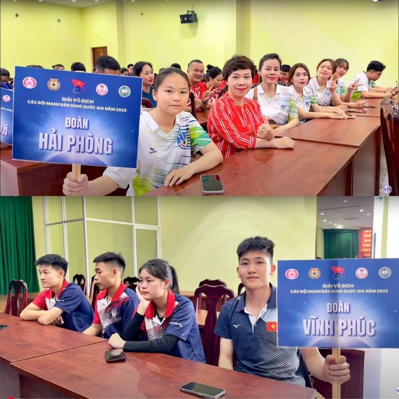 Hình ảnh các đội tham dự giải
