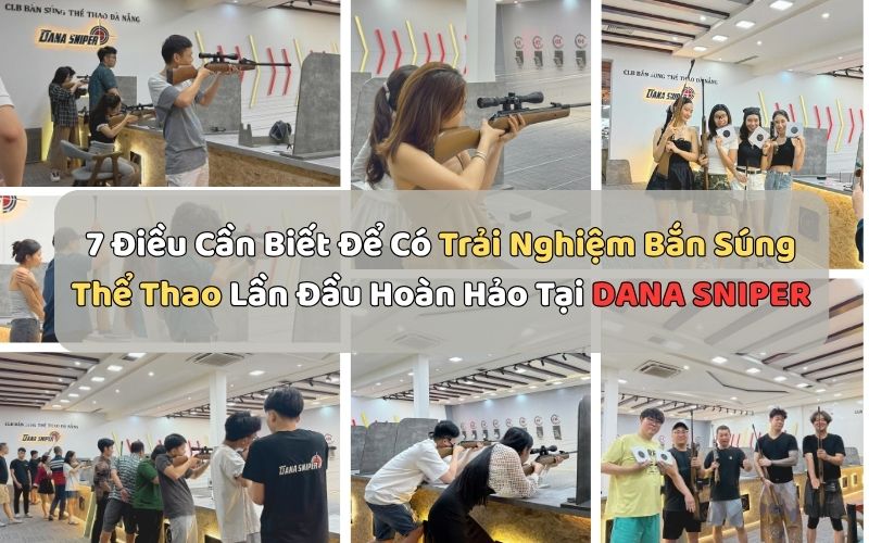 trải nghiệm bắn súng thể thao lần đầu