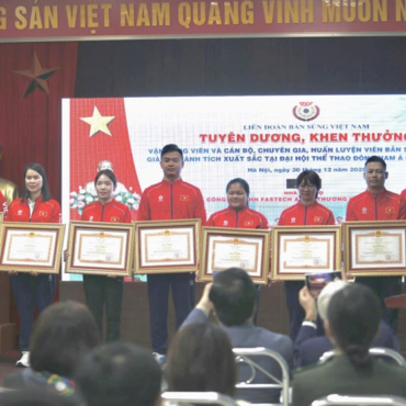 ĐỘI TUYỂN BẮN SÚNG VIỆT NAM ĐƯỢC ĐỀ CỬ TẠI CUP CHIẾN THẮNG 2025