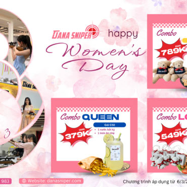 Trải nghiệm bắn súng thể thao 8/3 tại DANA SNIPER – Queen Of Target